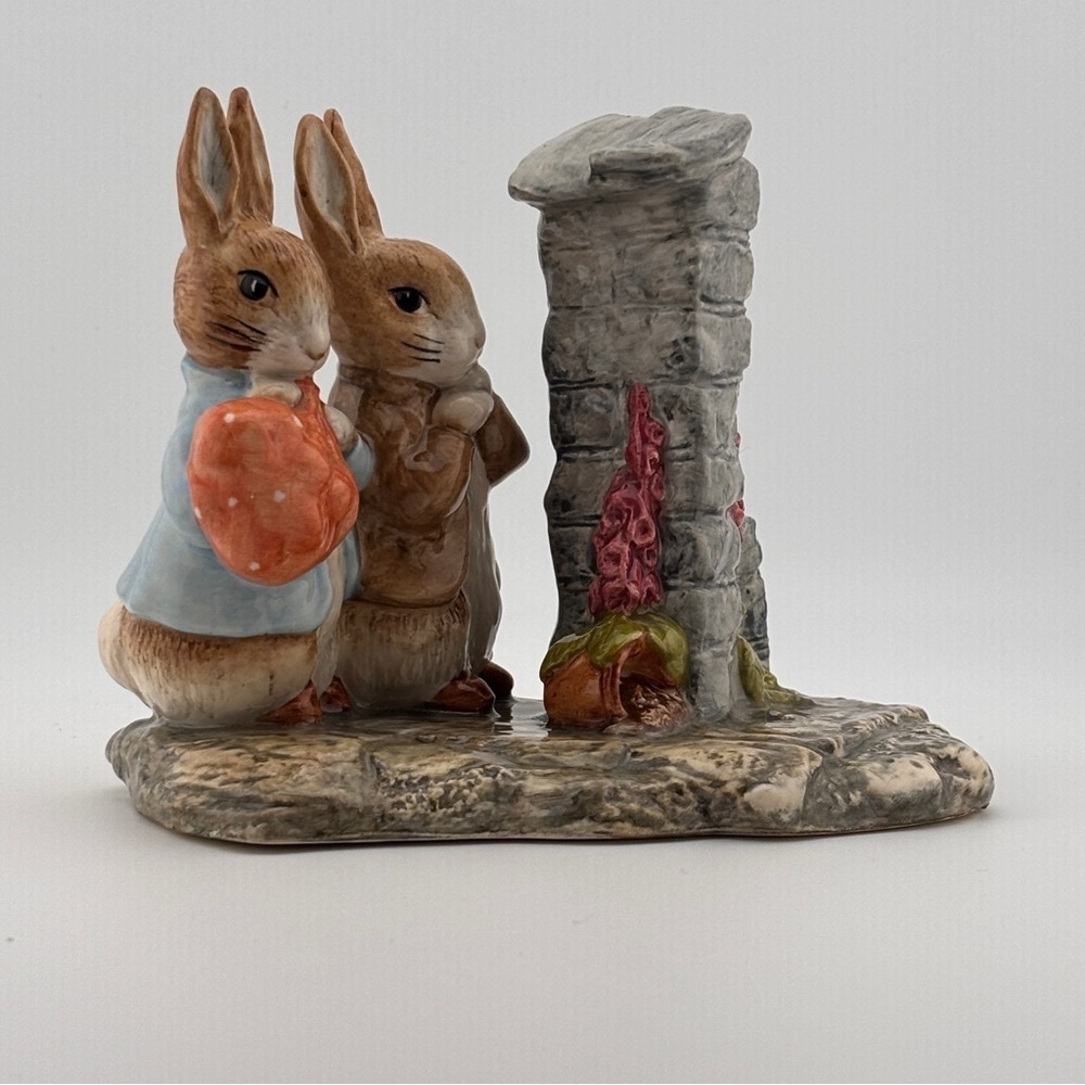 Vtg Hiding From The Cat Limited Edition Beswick England Porcelain Figurine
